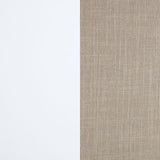 Bexhill - Upholstered Rectangular Bench With Shelf - White