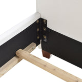 Carmen - Upholstered Wingback Panel Bed Frame