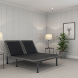 Quick Assembly Adjustable Bed Frame With Voice Activated Controls