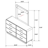 Amsbury - 6-Drawer Dresser Cabinet