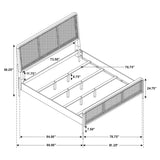 Arini - Rattan Panel Bed