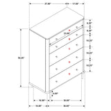 Arini - 5-Drawer Bedroom Chest
