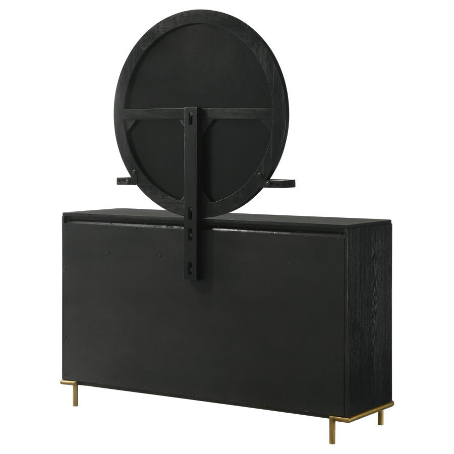 Arini - 8-Drawer Bedroom Dresser With Mirror
