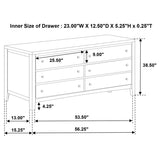 Wilkes - 6-Drawer Dresser