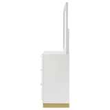 Caraway - 6-Drawer Bedroom Dresser With Mirror