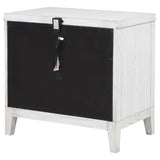 Marielle - 2-Drawer Nightstand Bedside Table - Distressed White