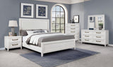 Marielle - Dresser Mirror - Distressed White
