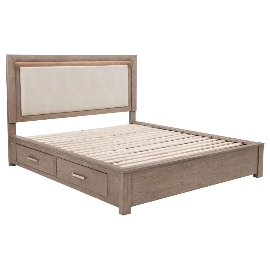 Kenora - LED Storage Bed