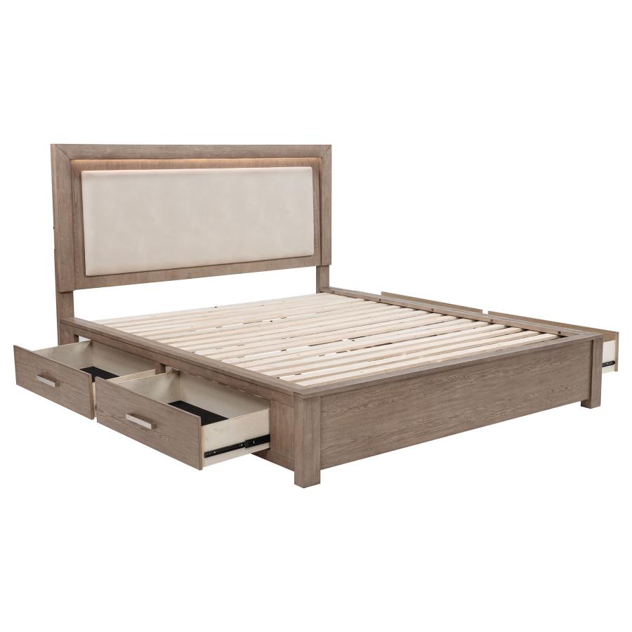 Kenora - LED Storage Bed