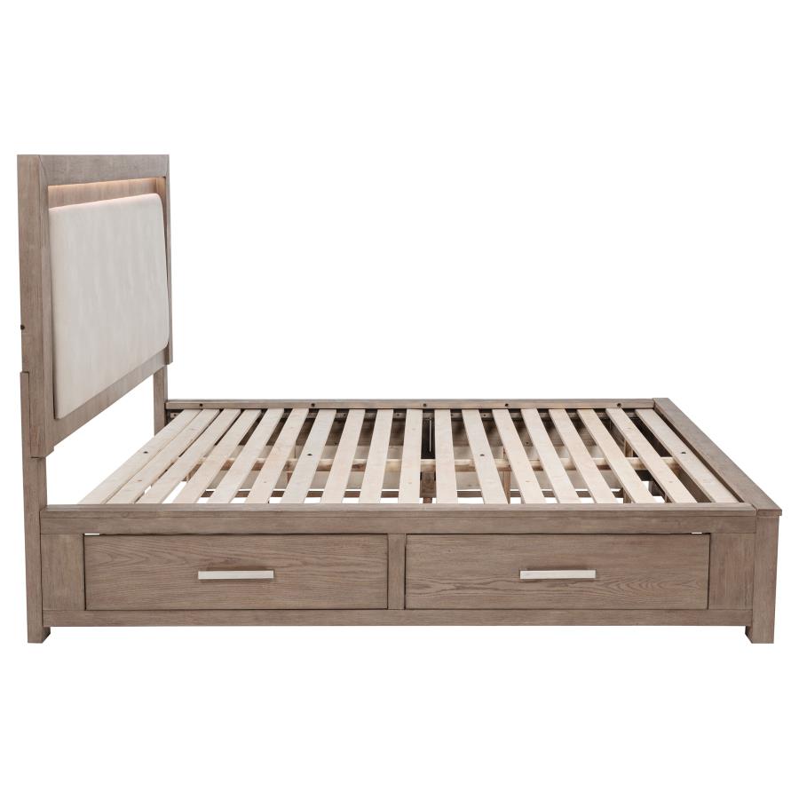 Kenora - LED Storage Bed