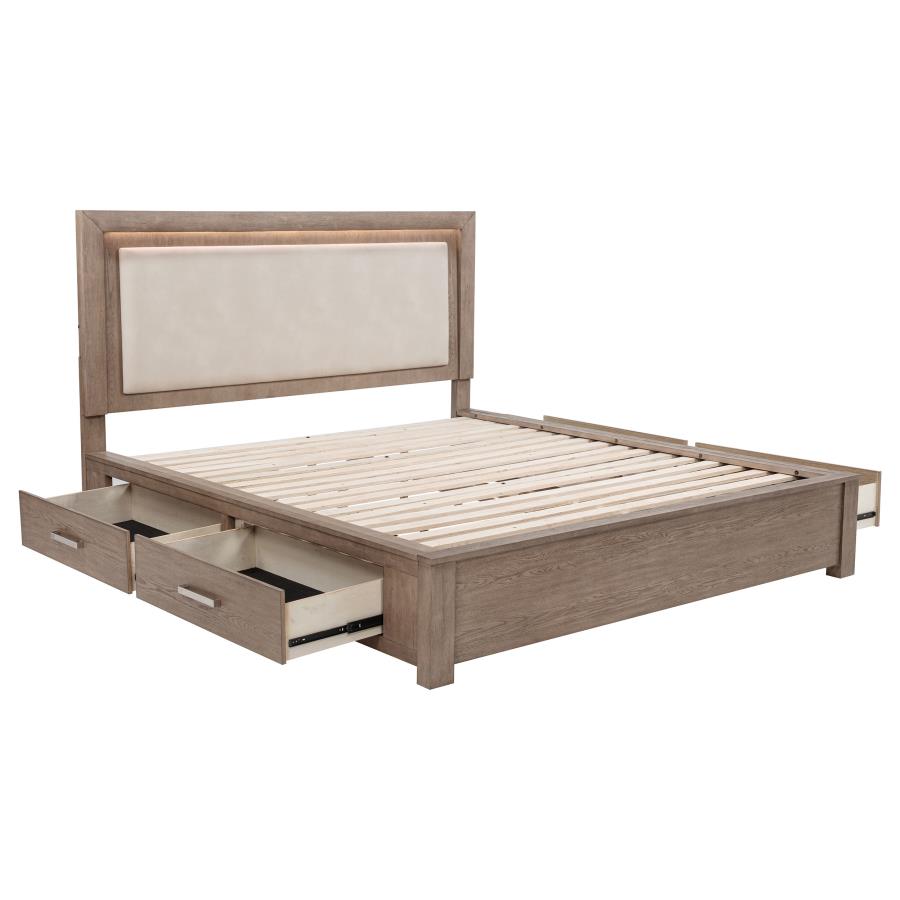 Kenora - LED Storage Bed