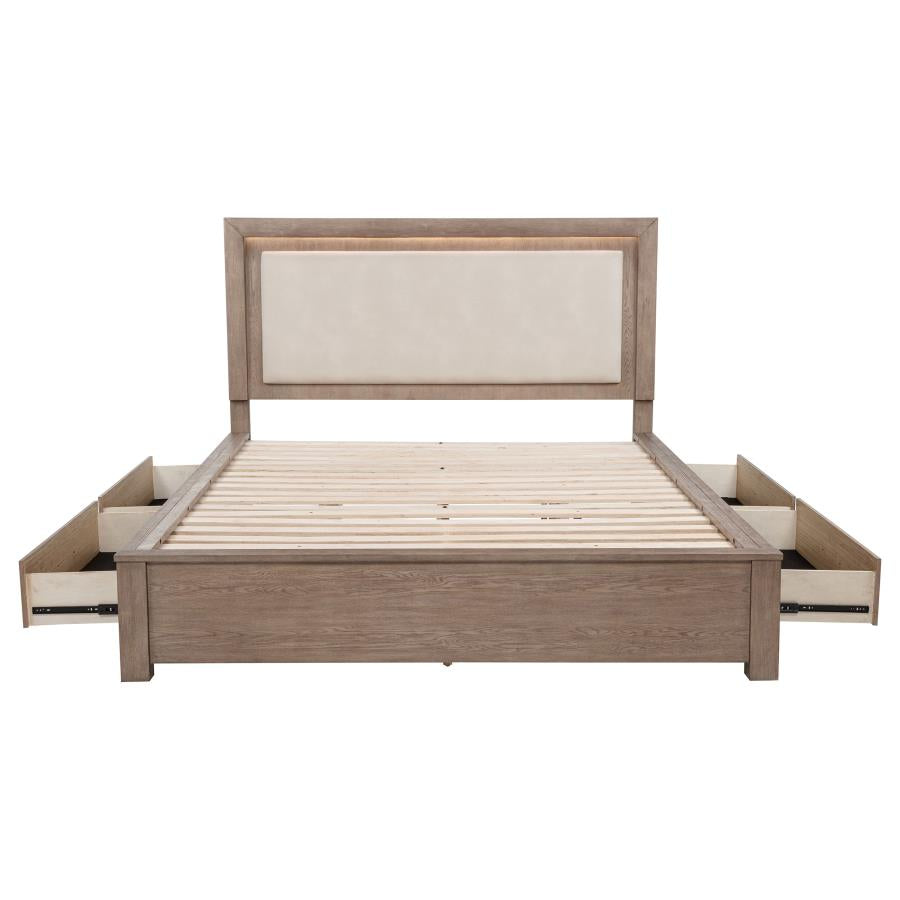 Kenora - LED Storage Bed