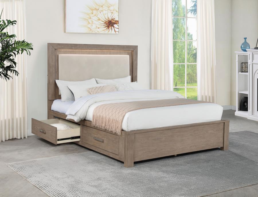 Kenora - LED Storage Bed