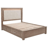 Kenora - LED Storage Bed