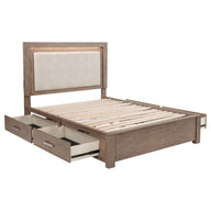 Kenora - LED Storage Bed