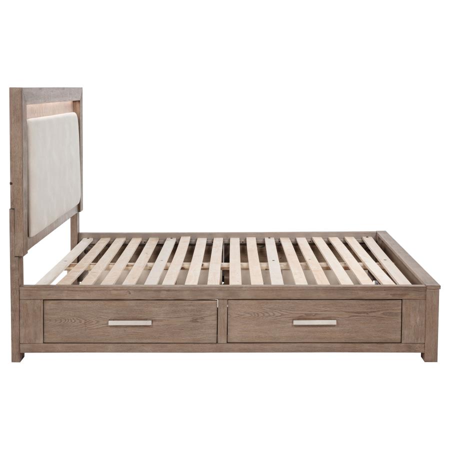 Kenora - LED Storage Bed