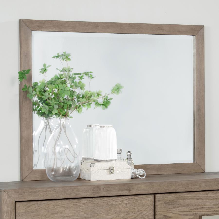 Kenora - Dresser Mirror - Barley Brown