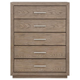 Kenora - 5-Drawer Bedroom Chest - Barley Brown