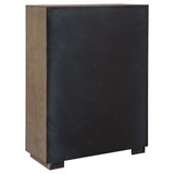 Kenora - 5-Drawer Bedroom Chest - Barley Brown