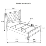 Sonora - Upholstered Panel Bed