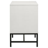 Sonora - 2-Drawer Nightstand Bedside Table - White
