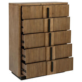 Terrace - 5-Drawer Chest Of Drawers - Ash Brown
