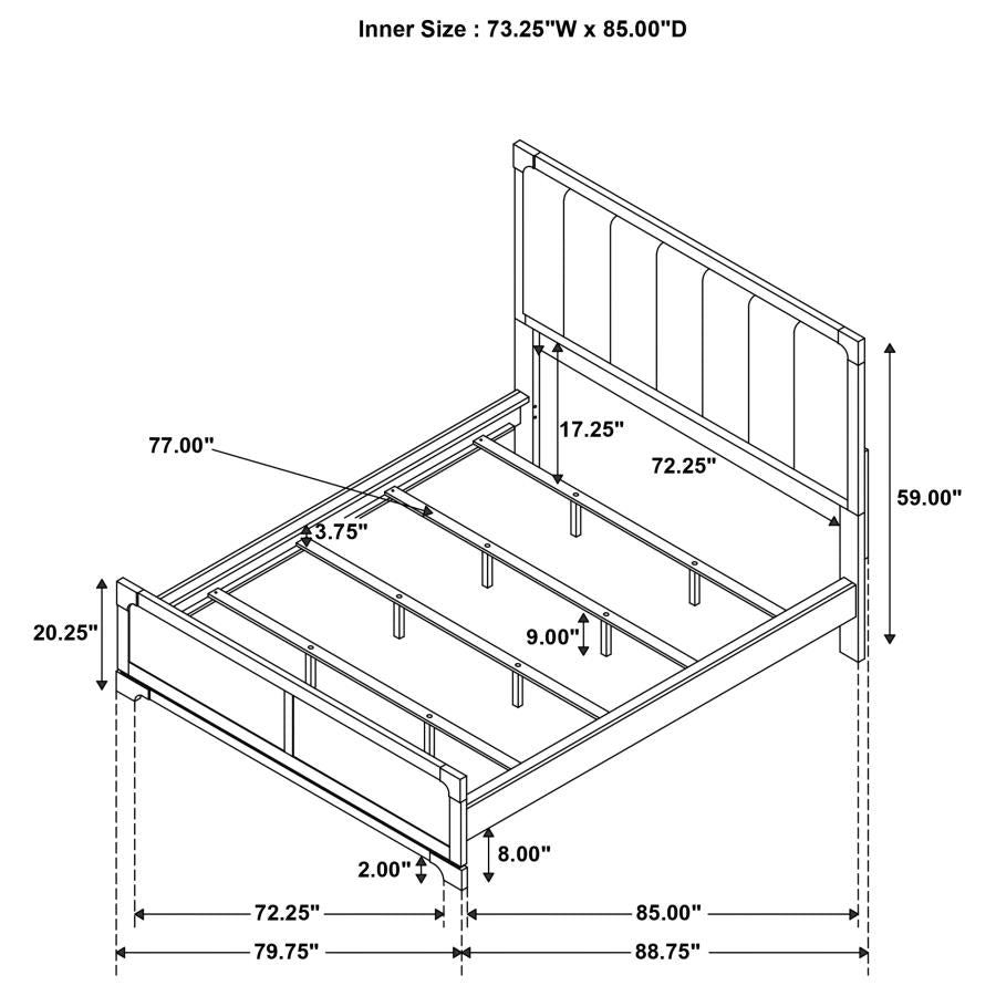 Gran Park - Panel Bedroom Set