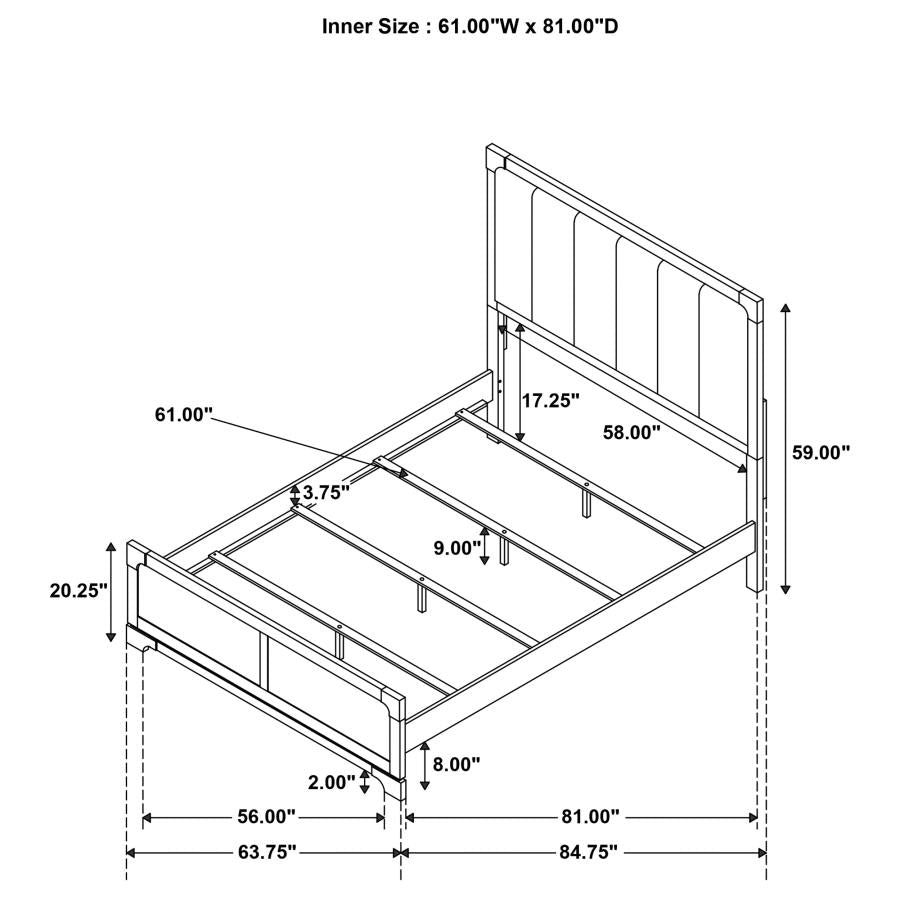 Gran Park - Panel Bed