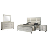Olivia Bedroom Set Pearl White