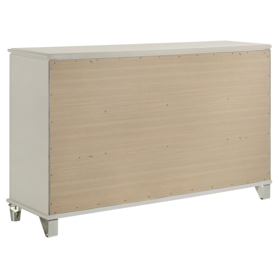Olivia Bedroom Set Pearl White
