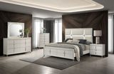 Olivia Bedroom Set Pearl White