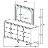 Olivia - 6-Drawer Dresser
