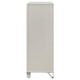 Olivia - 5-Drawer Bedroom Chest Of Drawers - Pearl White
