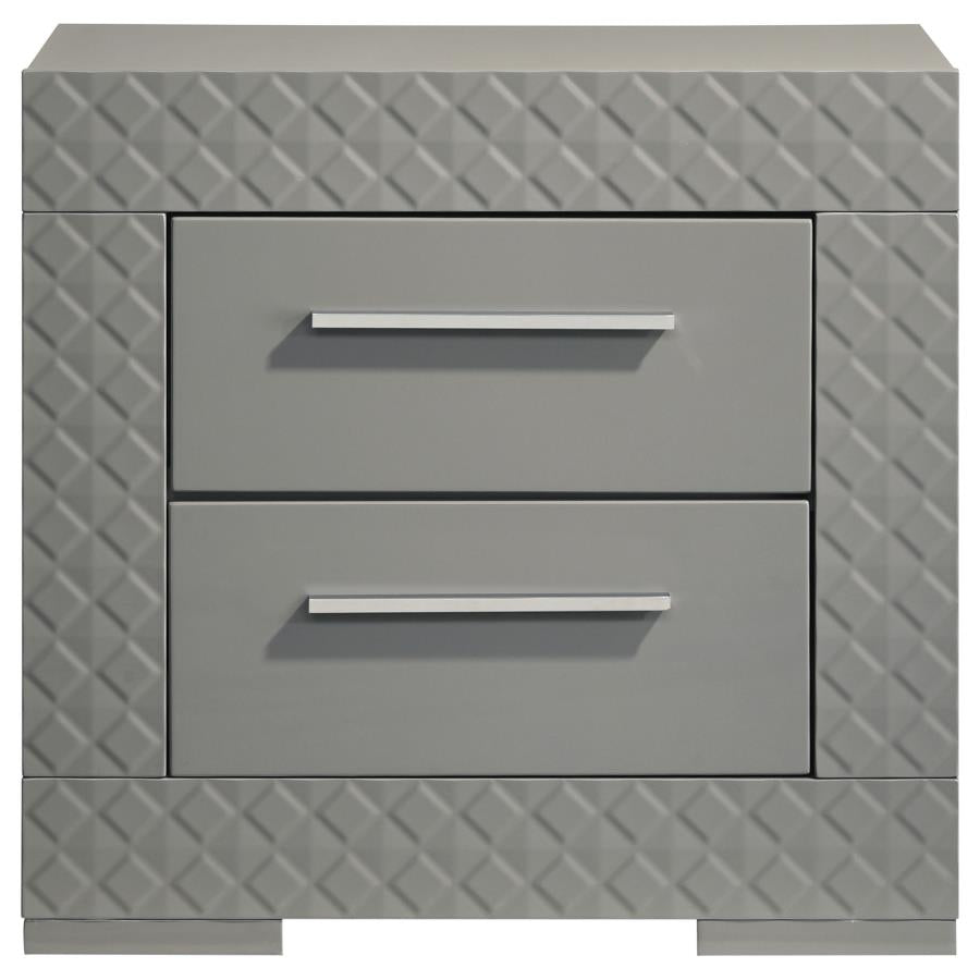 Ives - 2-Drawer Nightstand Bedside Table