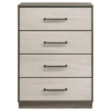 Fenwick - 4-Drawer Chest Of Drawers - Gray Oak