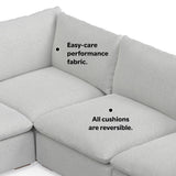 Jasmine - Handcrafted Sofa And Ottoman