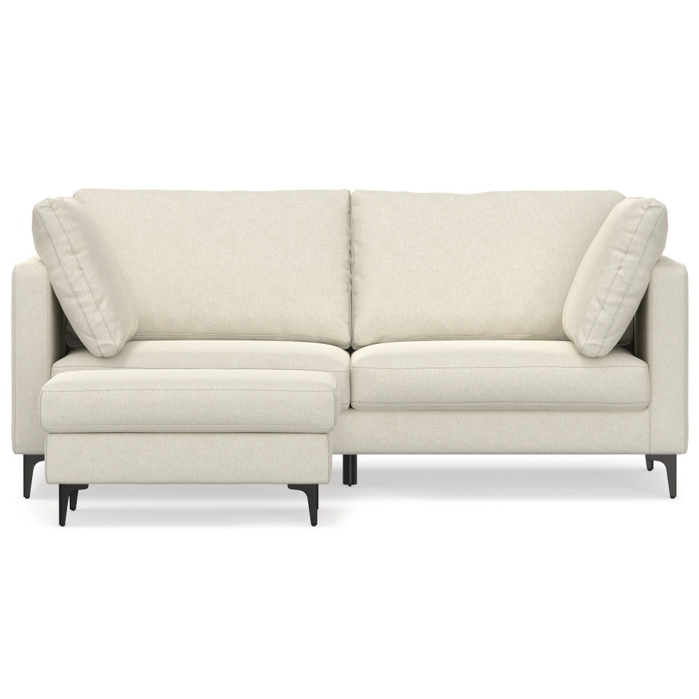 Ava - Mid Century Sofa With Ottoman Set by Simpli-Home | Bel Furniture