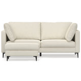 Ava - Mid Century Sofa With Ottoman Set by Simpli-Home | Bel Furniture