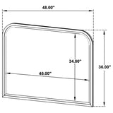 Kailani - Dresser Mirror - Beige Oak