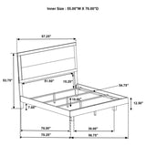 Trenton - Wood Panel Bed