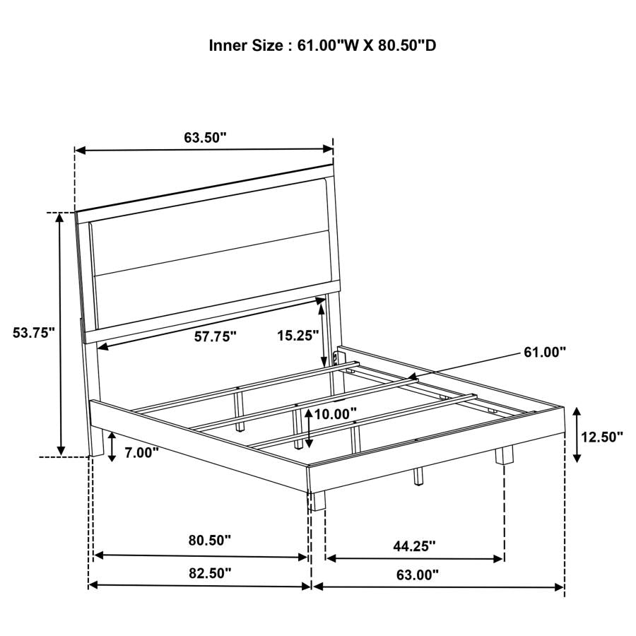 Trenton - Wood Panel Bed