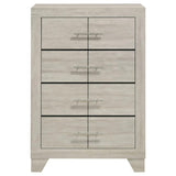 Trenton - 4-Drawer Bedroom Chest Of Drawers - Rustic Cream