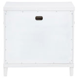 Gracemont - 3-Drawer Bedroom Nightstand Bedside Table - White