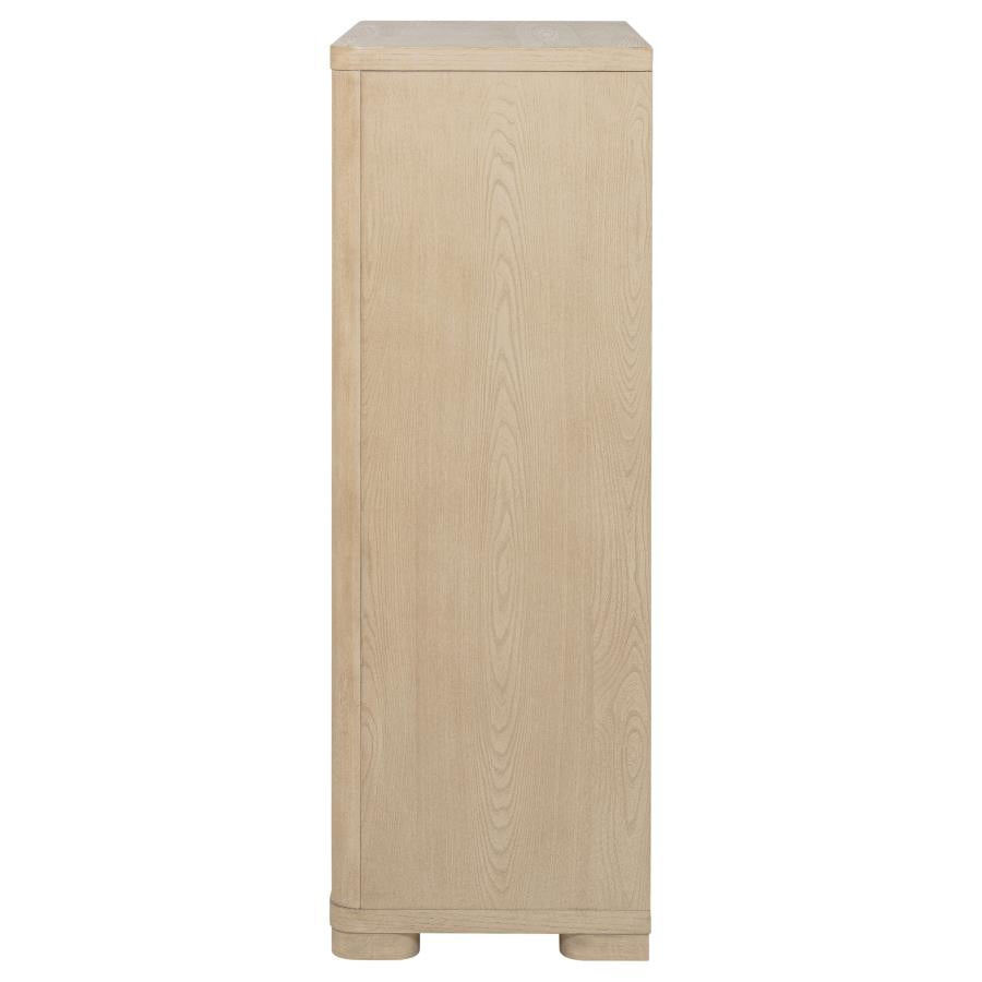 Ladera - 5-Drawer Bedroom Chest Of Drawers - Light Elm