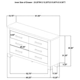 Oakglen - 6-Drawer Bedroom Dresser