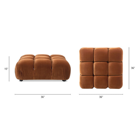 Marcel - Bubble Modular Modern Cocktail Ottoman - view 4