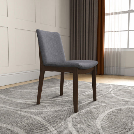 Laura - Mid-Century Modern Solid Wood Dining Chair (Set of 2) - view 19