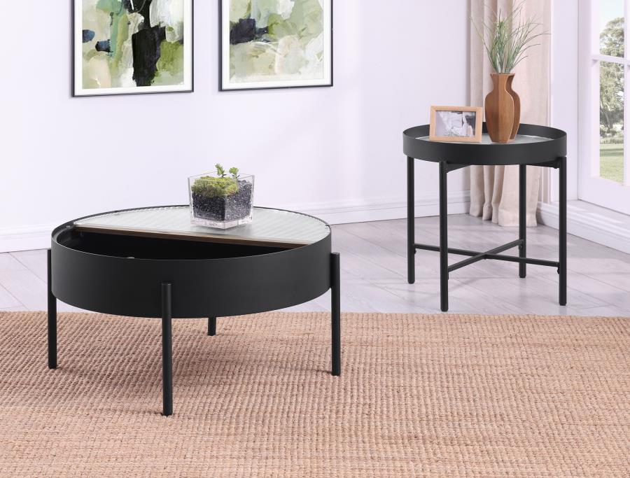 Ozella - Round Coffee Table Set by Coaster Fine Furniture | Bel Furniture