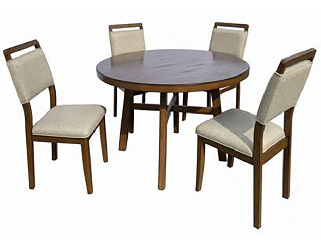 Blanche Side Chair Brown