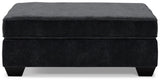 Lavernett - Charcoal - Oversized Accent Ottoman by Signature Design by Ashley® | Bel Furniture
